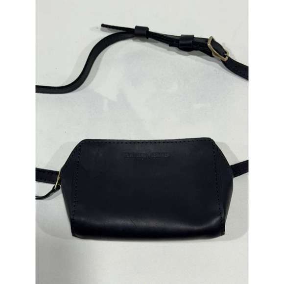 Portland Leather Goods Bag Basic Black Adjustable Waist Belt main image 6